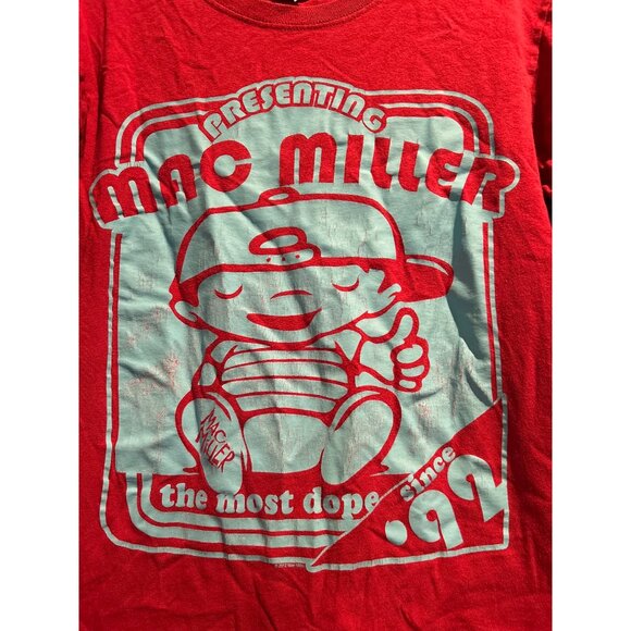 Mac Miller 2012 Tour The Most Dope (SMALL) Official Merch Rapper Tee T-Shirt - Picture 2 of 4